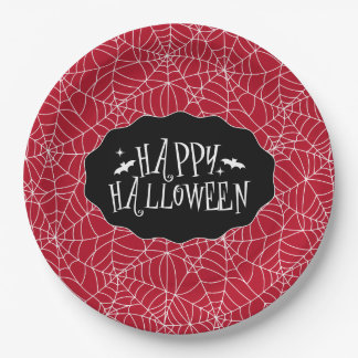 Halloween paper plates