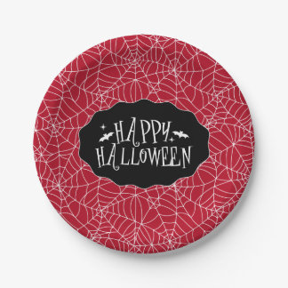 Halloween paper plates