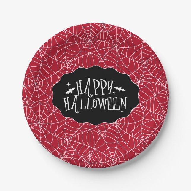 Halloween  paper plates (Front)