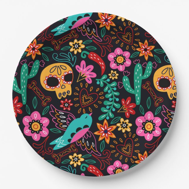 Halloween Paper Plates (Front)