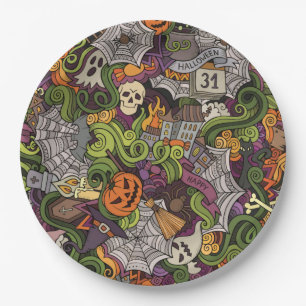 Halloween Paper Plates