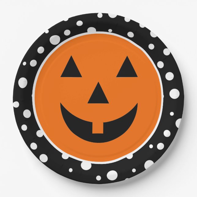 Halloween Paper Plates (Front)