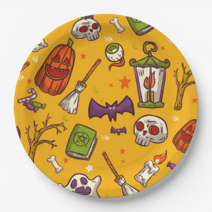 Halloween Paper Plates