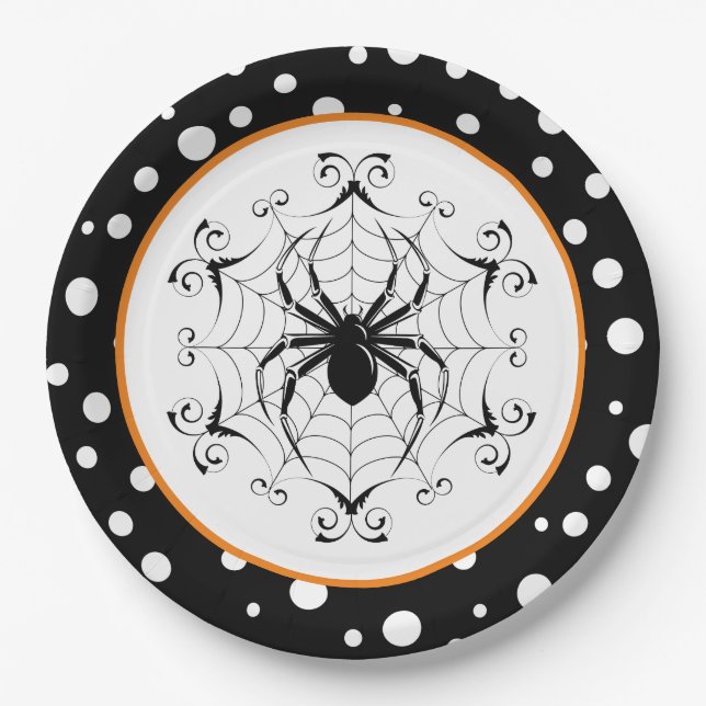 Halloween Paper Plates (Front)