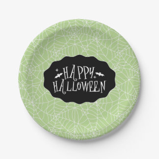 Halloween paper plates