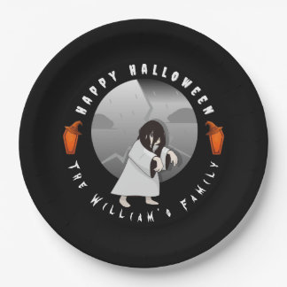 Halloween paper plates