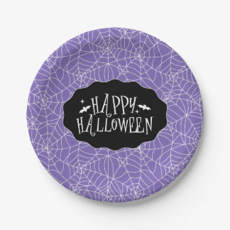 Halloween paper plates