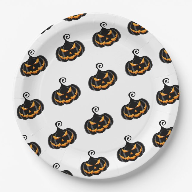 Halloween Paper Plates (Front)