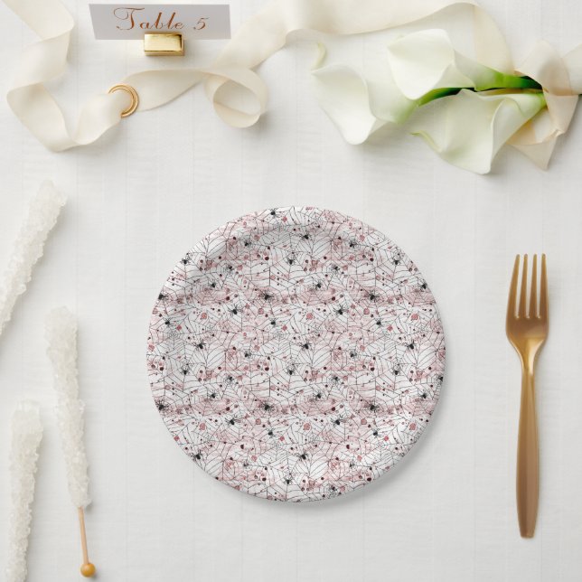 Halloween Paper Plates (Wedding)