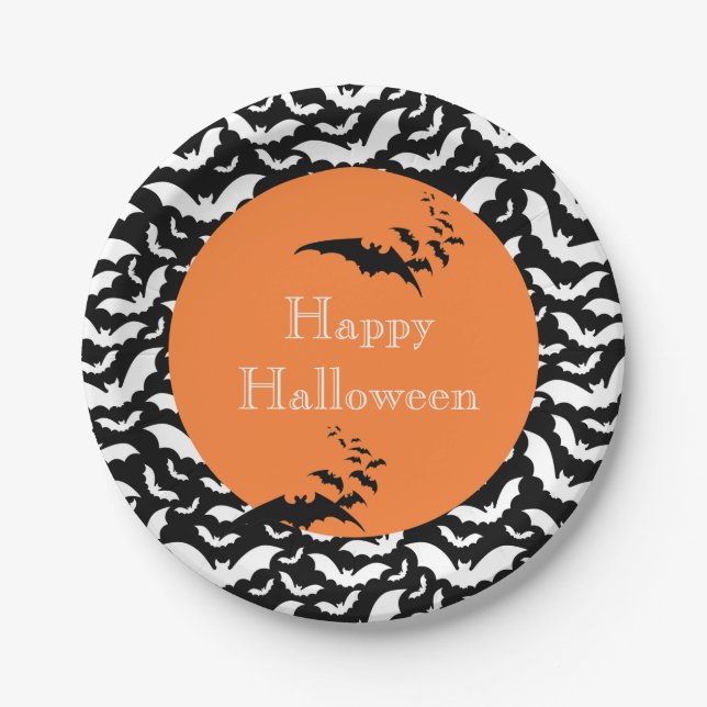 Halloween Paper Plates (Front)