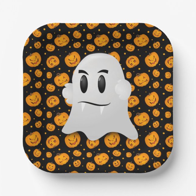 Halloween Paper Plates (Front)
