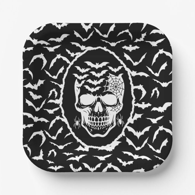 Halloween     paper plates (Front)