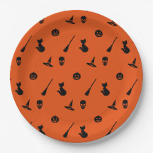 Halloween Paper Plates