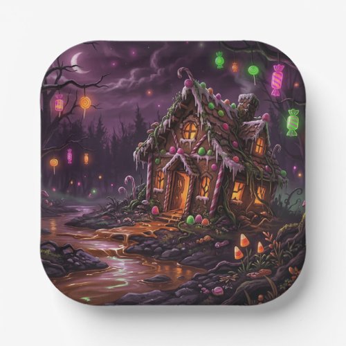 Halloween  paper plates