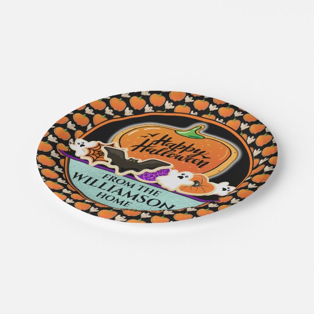 Halloween Paper Plates (Angled)