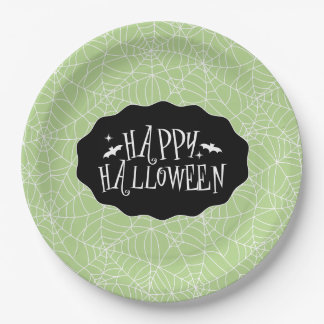 Halloween paper plates