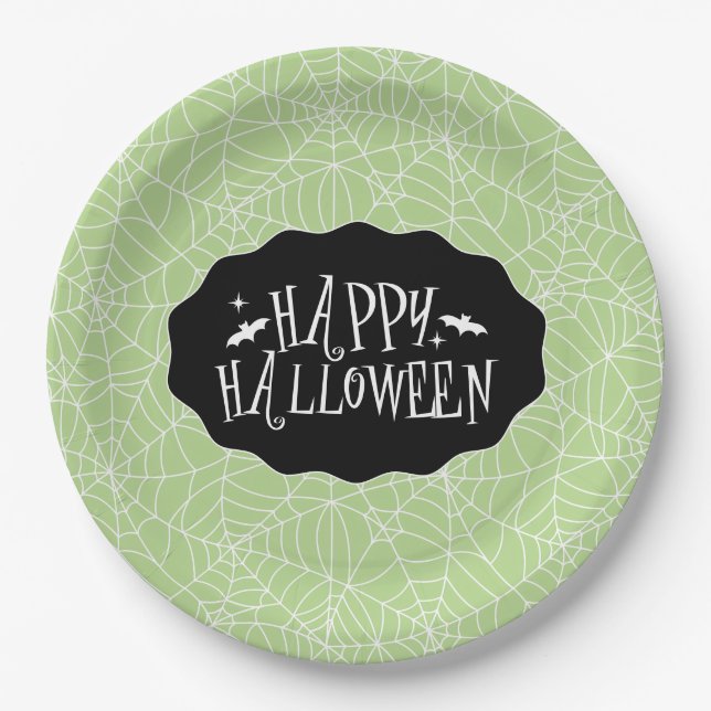 Halloween  paper plates (Front)