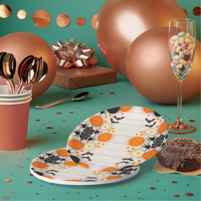 Halloween Paper Plates (Multi)