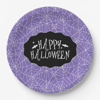 Halloween paper plates