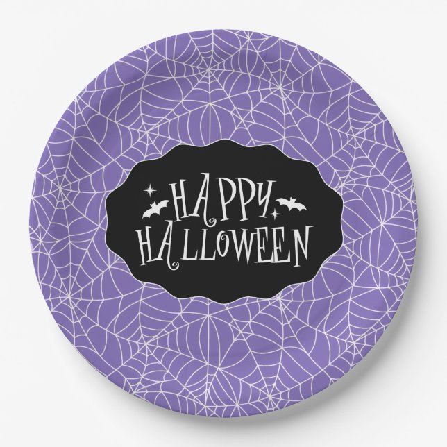 Halloween  paper plates (Front)