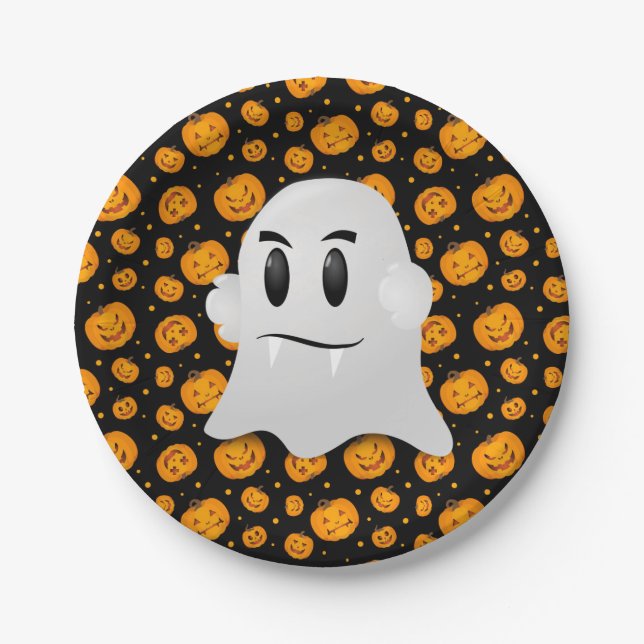 Halloween Paper Plates (Front)