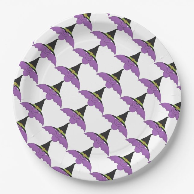 Halloween Paper Plates/Bats Plates (Front)