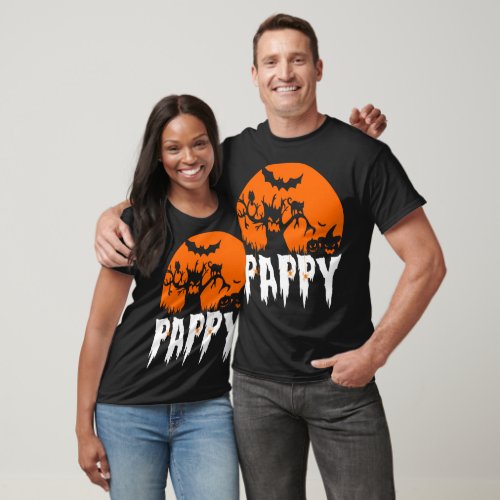 Halloween Pappy Scary 31st October Gift T_Shirt