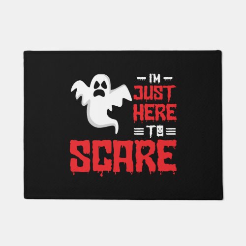 Halloween Paranormal Ghost Hunters Horror Fans Doormat