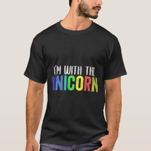 Halloween Parent Daughter Adult Costume I'm With T T-Shirt
