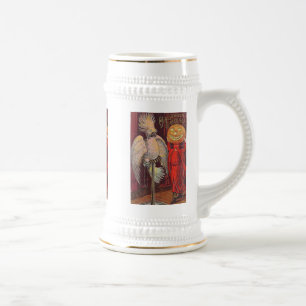 Halloween Parrot and Pumpkin Mugs and Steins
