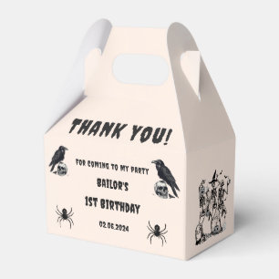 Halloween Party Adult Vintage Gothic Skull Favor Boxes