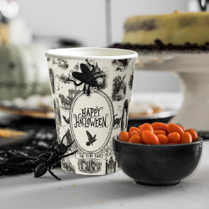 Halloween Party Adults Family Paper Cups