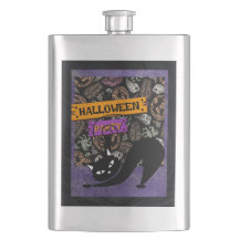 Halloween Party and Black Cat