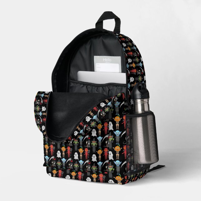 Halloween Party Backpack #3 (Back Corner Right (Open))
