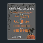Halloween Party/Birthday Invitation<br><div class="desc">Perfect for a scary Halloween Party or Birthday Halloween Theme. What is super great is you can fill it in on the website or order it blank and create your own at home! Perfect for the best Halloween Party around!</div>
