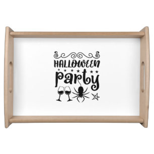 Halloween Party Birthday Serving Tray