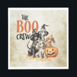 Halloween Party Black Raven Crow Blue Forest Napkins<br><div class="desc">Halloween Party Black Raven Crow Blue Forest Napkins. Easy to be customized to your preference. Great for parties and celebrations. Matching items available. Happy Halloween.</div>