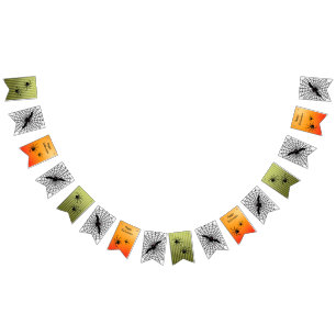 Halloween Party Bunting Banner