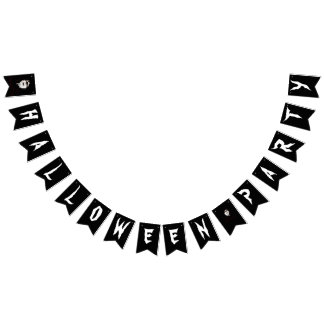 Halloween Party Bunting Flags