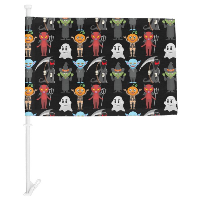 Halloween Party Car Flag (Front)