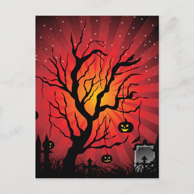 Halloween Party Card (Front)