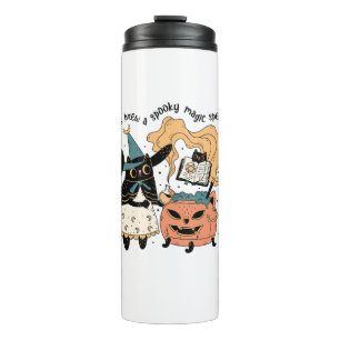 Halloween Party Cat Mom Costume Long Sleeve T-Shir Thermal Tumbler