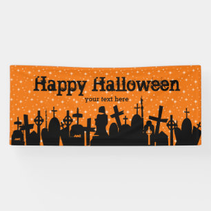 Halloween party * choose background color banner