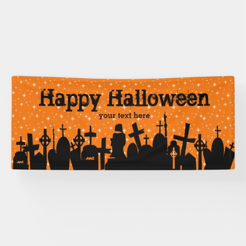 Halloween party  choose background color banner