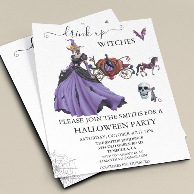 Halloween Party Cinderella Witch Zombie (Creator Uploaded)