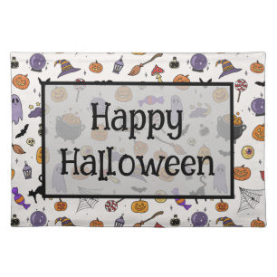 Halloween Party Cloth Placemat