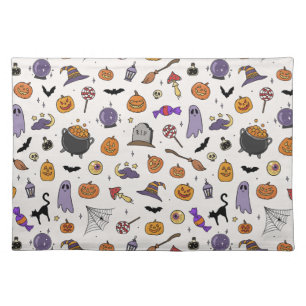 Halloween Party Cloth Placemat
