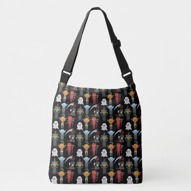 Halloween Party Cross-Body Bag (Front)