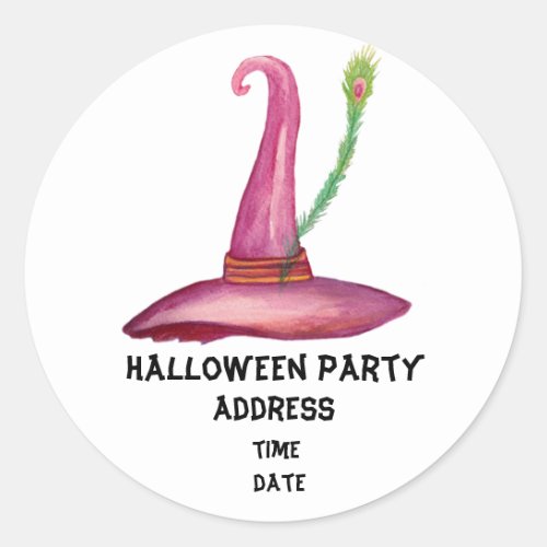 Halloween Party Custom Sticker