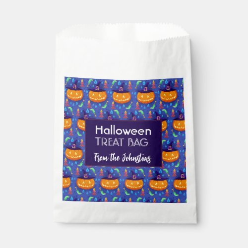 Halloween Party Custom Treat Tote Bag